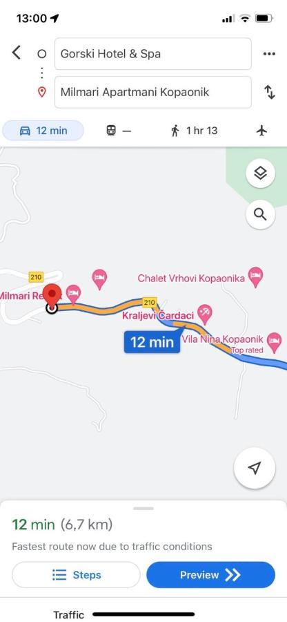 Apartman Pahuljica Kopaonik Bagian luar foto